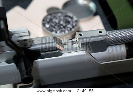 Training And Competition Of Air Rifle