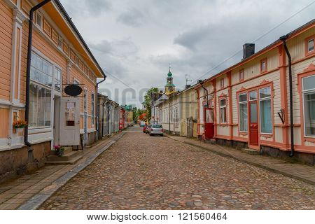 Rauma,finland - Old Wooden Houses