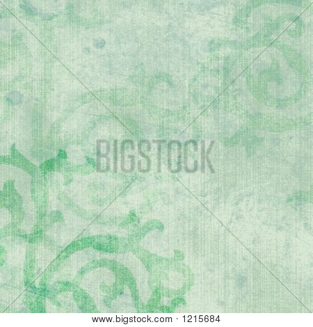 緑のスクロール