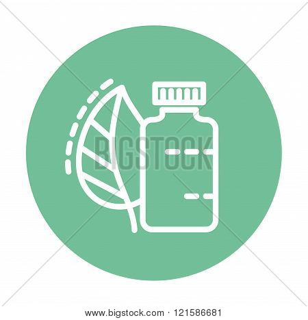 icon jar with the medicine