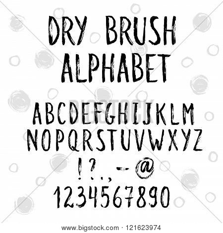 Hand drawn font