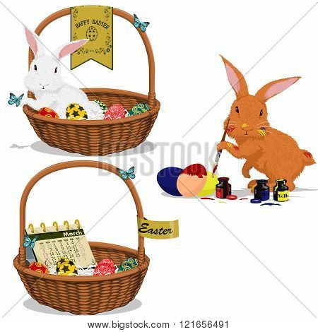 Easter composition