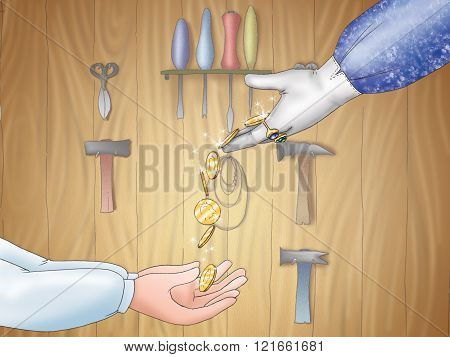 The elves and the shoemaker 11