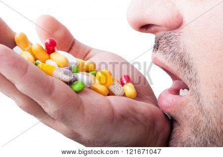 Depressed Man Concept