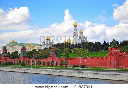 View of Moscow Krelmin in Russian Federation