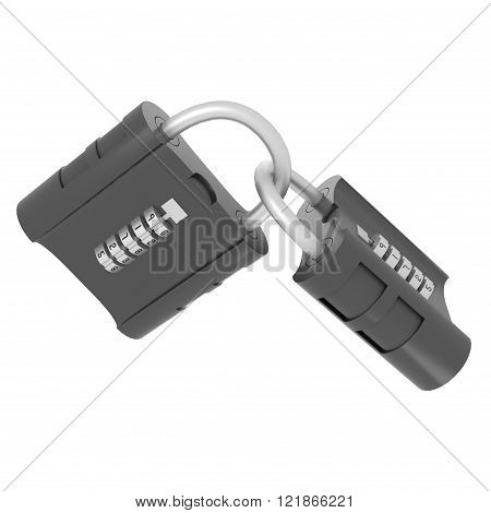 Combination Lock With Five Digits