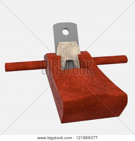 Carpenter's Plane With Cutting Blade