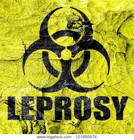 Leprosy concept background