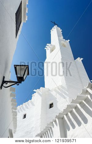 binibeca traditional fishing village in Menorca, balearic islands