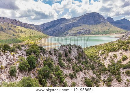 Beautiful view of Sierra de Tramuntana, Mallorca, Spain