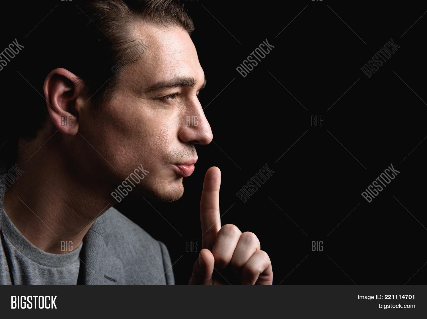 Keep Your Voice Down. Image & Photo (Free Trial) Bigstock