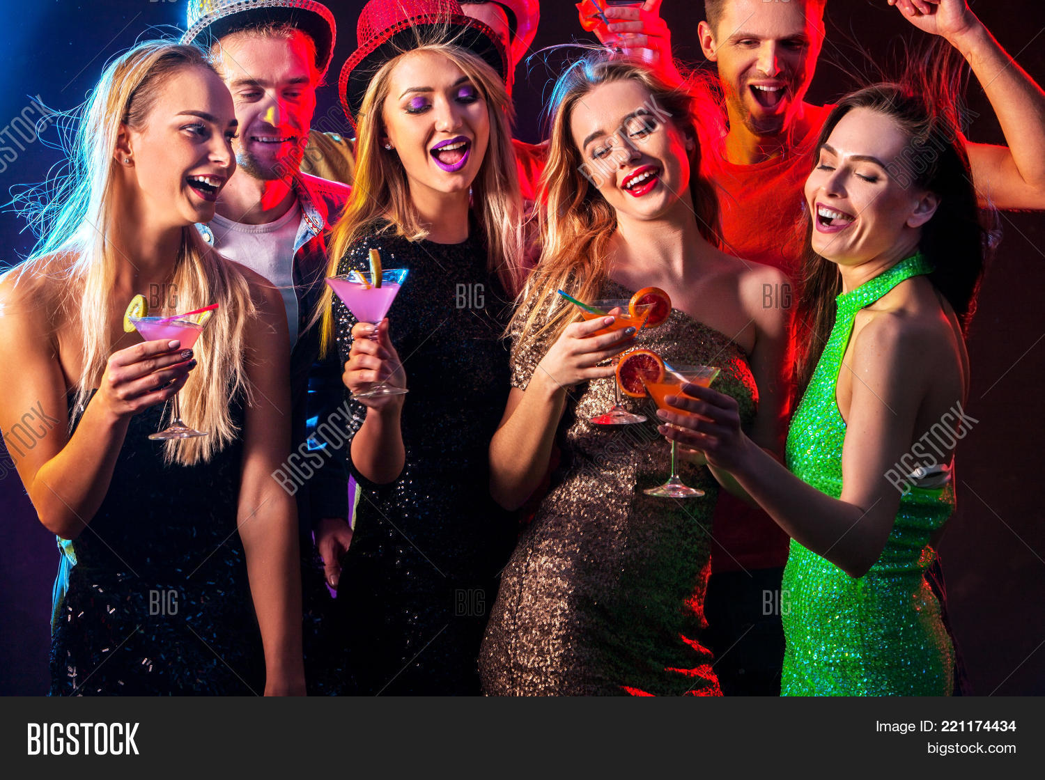 Dance Party Group Image & Photo (Free Trial) | Bigstock