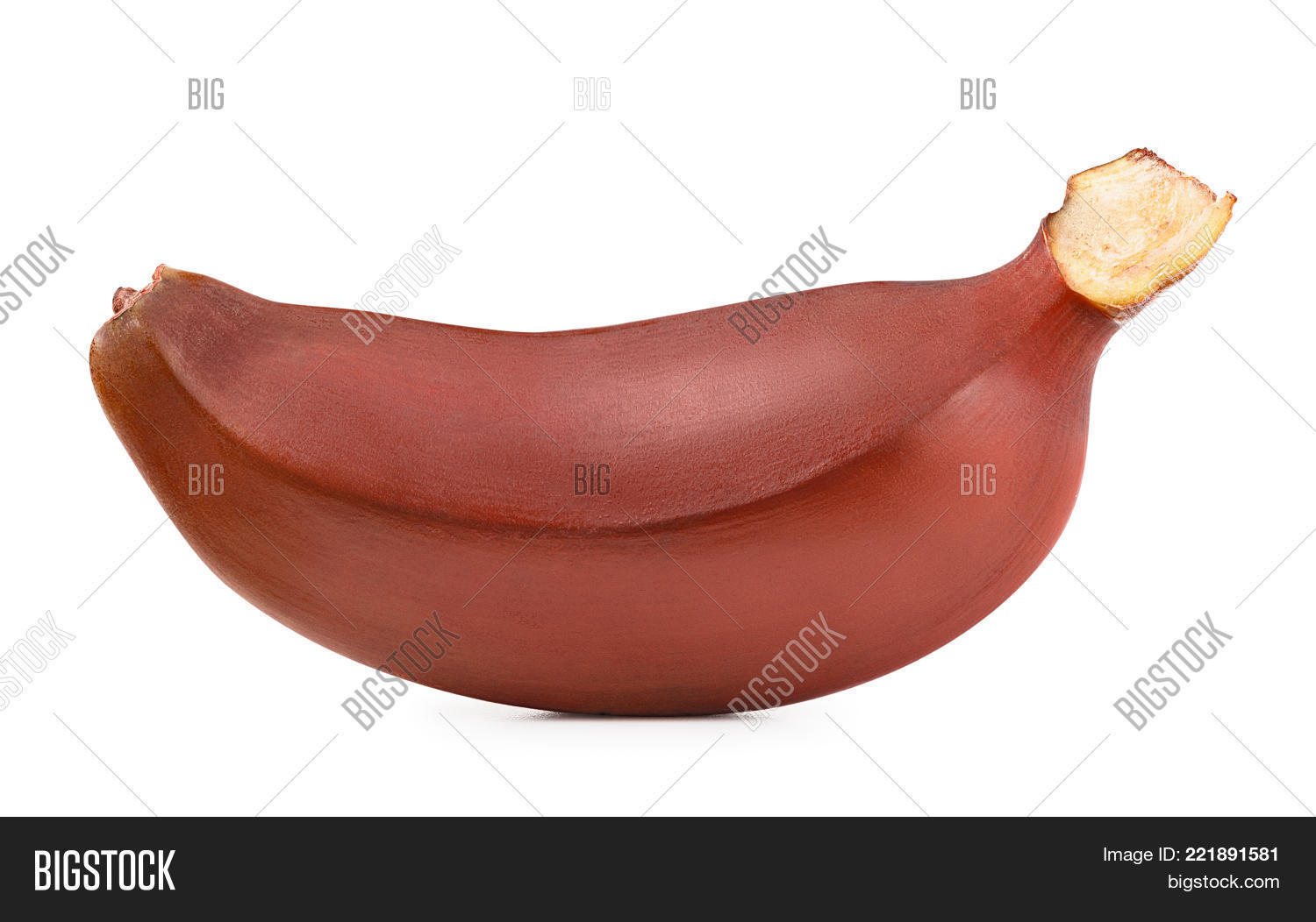 Red Banana Isolated On Image & Photo (Free Trial) Bigstock