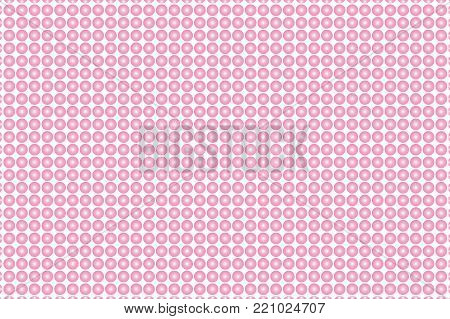 Pink pearl Halftone background. Digital gradient. Dotted pattern with circles, dots, point large scale. Design element for web banners, posters, cards, wallpapers, sites, panels.