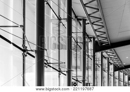 VALENCIA, SPAIN - March 10, 2017: Valencia Airport in Manises