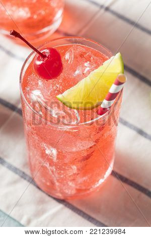 Sweet Homemade Cherry Limeade