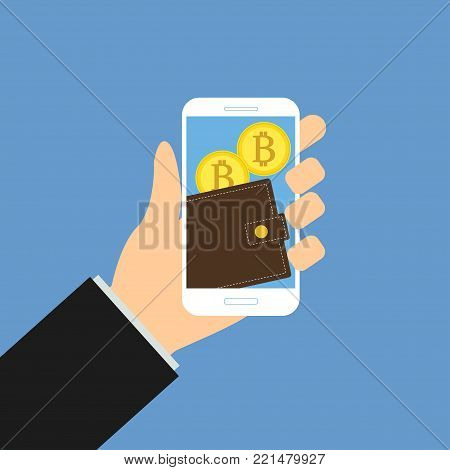 Wallet App Page Vector Photo Free Trial Bigstock