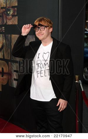 LOS ANGELES - heinäkuu 28: Rupert Grint saapuu 