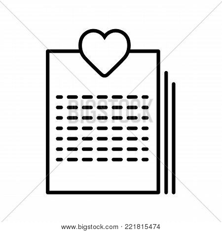 Happy Valentine's day vector card. Happy Valentine's Day lettering. Greeting card.