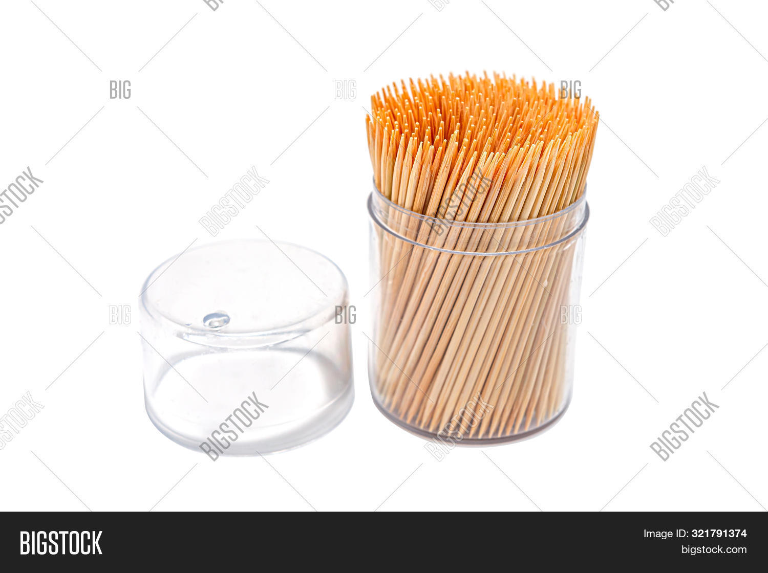 Toothpicks Isolated On Image & Photo (Free Trial) | Bigstock