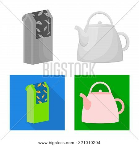 Vector Design Of Healthy And Floral Icon. Collection Of Healthy And Gradient Stock Vector Illustrati