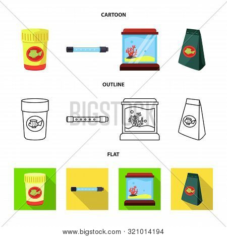 Isolated Object Of Natural And Hobby Sign. Collection Of Natural And Interior Stock Vector Illustrat