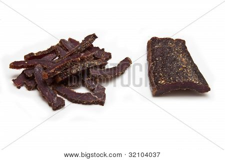 Biltong sudafricano (beef jerky)