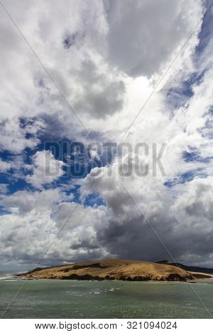 View From Viewpoint Near Opononi, New Zealand
