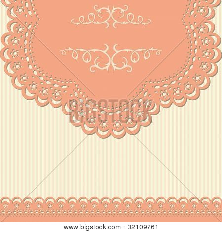 Retro tausta nauha ja vuorattu taustakuva