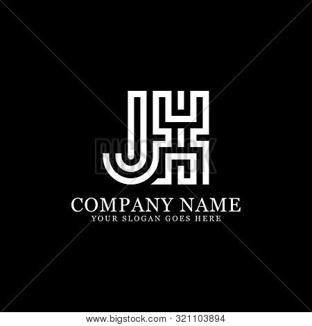 J And X Monogram Logo Inspirations, Letters Logo Template,clean And Creative Designs
