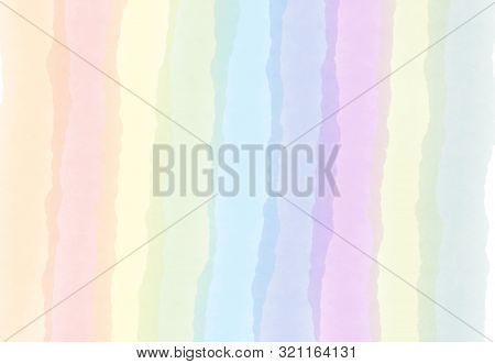 Watercolor Paint Abstract Pattern With Colorful Ellipse Between The Colors Red Pink Violet Yellow Gr
