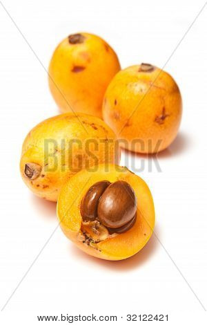 Loquat of Japanse Mispel fruit