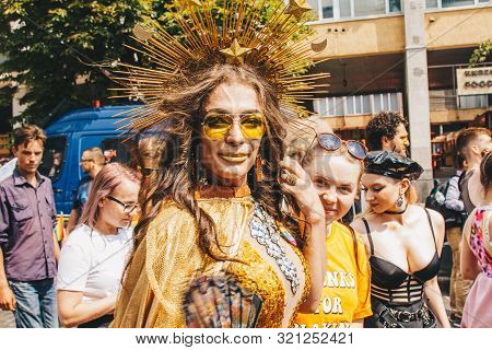 Kiev, Ukraine, 06.23.2019. Lgbt Parade, March Of Equality For The Rights Of Gays, Lesbians, Transves