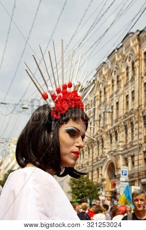Kiev, Ukraine, 06.23.2019. Lgbt Parade, March Of Equality For The Rights Of Gays, Lesbians, Transves