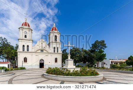 Shrine Of Our Lady Of Guadalupe, Located In Ciudad Victoria, Tamaulipas, Mexico