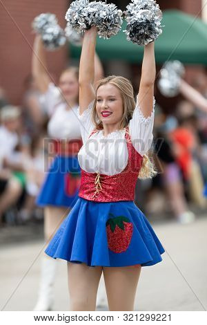Buckhannon, West Virginia, Usa - May 18, 2019: Strawberry Festival, Members Of The Buckhannon-upshur