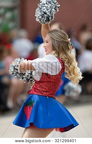 Buckhannon, West Virginia, Usa - May 18, 2019: Strawberry Festival, Members Of The Buckhannon-upshur
