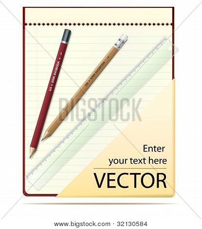 Vector Kladblok