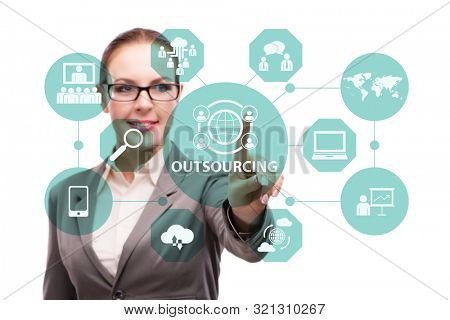 Concept of outsourcing in modern business