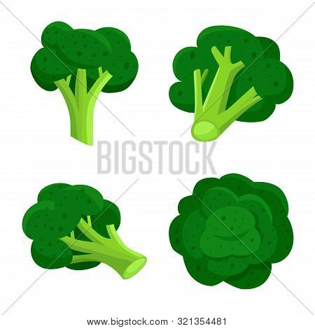 Vector Design Of Eating And Diet Icon. Set Of Eating And Healthy Vector Icon For Stock.
