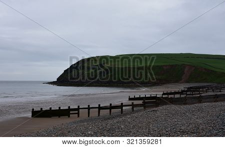 View Of St Bees Beach The Beginning Of The Coast To Coast Walk.