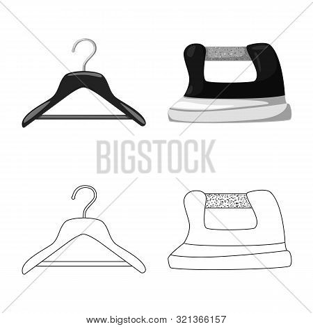 Vector Illustration Of Craft And Handcraft Symbol. Set Of Craft And Industry Vector Icon For Stock.