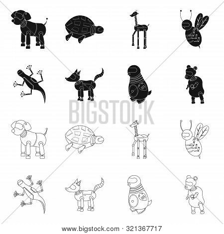 Vector Design Of Toy And Science Icon. Set Of Toy And Toy Stock Symbol For Web.