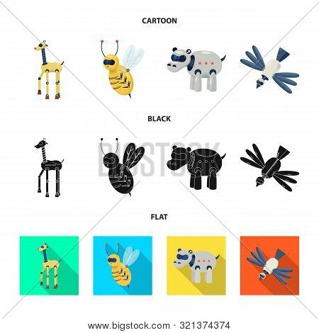 Vector Design Of Toy And Science Logo. Set Of Toy And Toy Vector Icon For Stock.