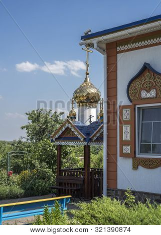 Parish House With Spiritual And Educational Center In The Starozolotovskiy Farm In The Rostov Region