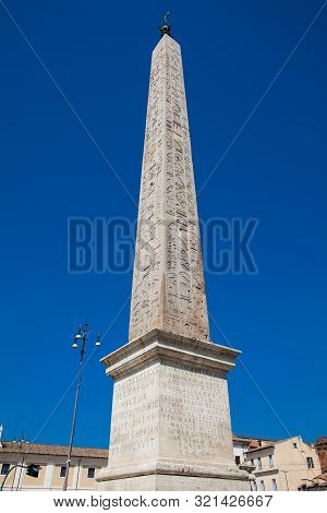 Lateran Obelisk An Ancient Egyptian Obelisk Built On The 15th Century B.c Now Located At Piazza San 