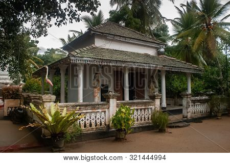 Temple On The Island On The Madu River Balapitiya, Sri Lanka