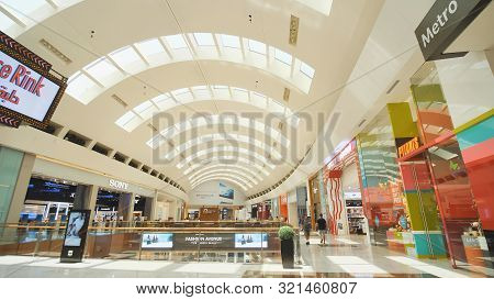 Dubai, Uae - May 15, 2018: Dubai Mall Is One Of The Largest Shopping Centers In The World.