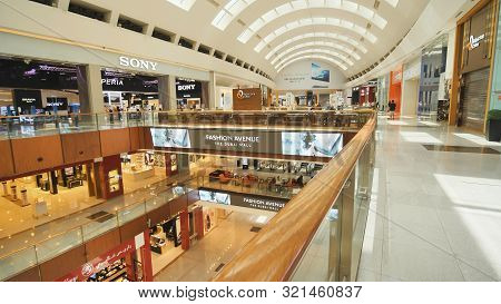 Dubai, Uae - May 15, 2018: Dubai Mall Is One Of The Largest Shopping Centers In The World.