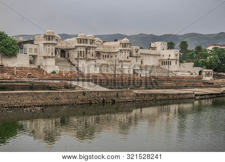 The Ancient City Of Pushkar On The Edge Of The Thar Desert In Rajasthan